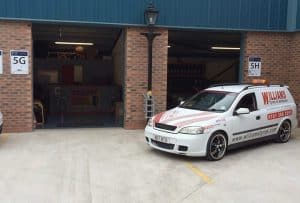 Williams Garage With Van